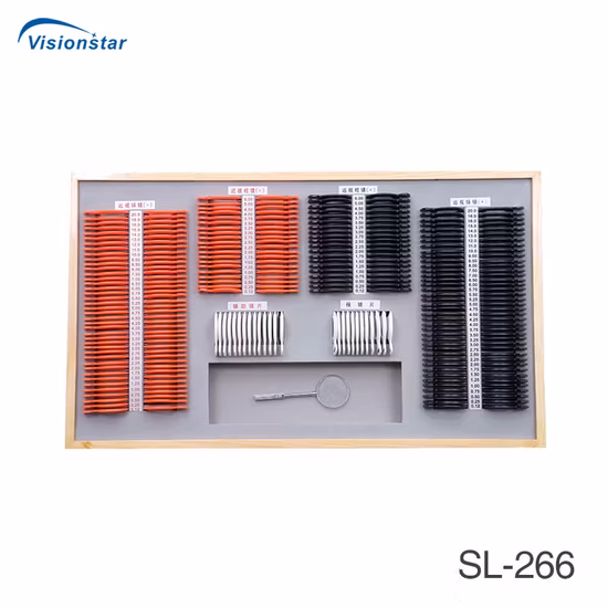 36.5mm Optometry Vision Test Optical Trial Lens Set SL-266