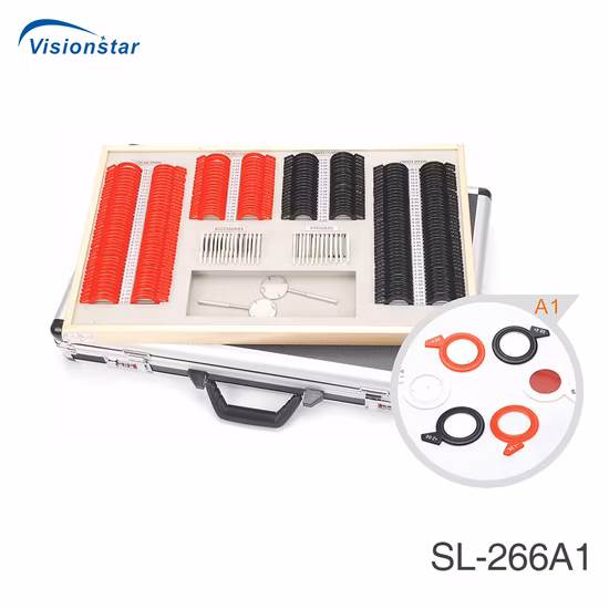 36.5mm Optometry Vision Test Optical Trial Lens Set SL-266