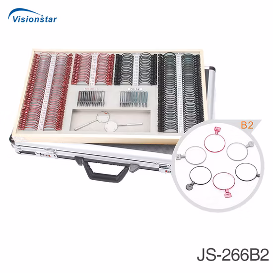 36.5mm Optometry Vision Test Optical Trial Lens Set SL-266